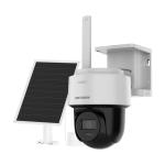 Hikvision DS-2CFSP4/4G 2.8mm 4MP - Caméra 4G LTE Autonome - Batterie Rechargeable & Panneau Solaire - Détection PIR & IA Humains - Vision Nocturne IR & Couleur - Audio Bidirectionnel - Étanche IP67 - Vidéosurveillance Pro