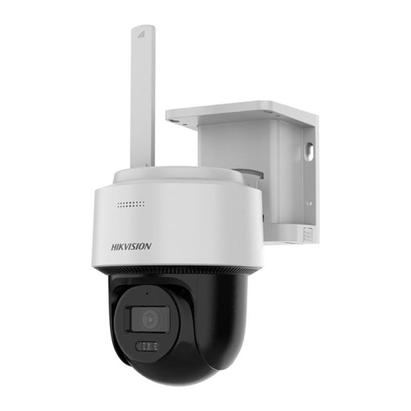 Hikvision DS-2CFSP4/4G 2.8mm 4MP - Caméra 4G LTE Autonome - Batterie Rechargeable & Panneau Solaire - Détection PIR & IA Humains - Vision Nocturne IR & Couleur - Audio Bidirectionnel - Étanche IP67 - Vidéosurveillance Pro