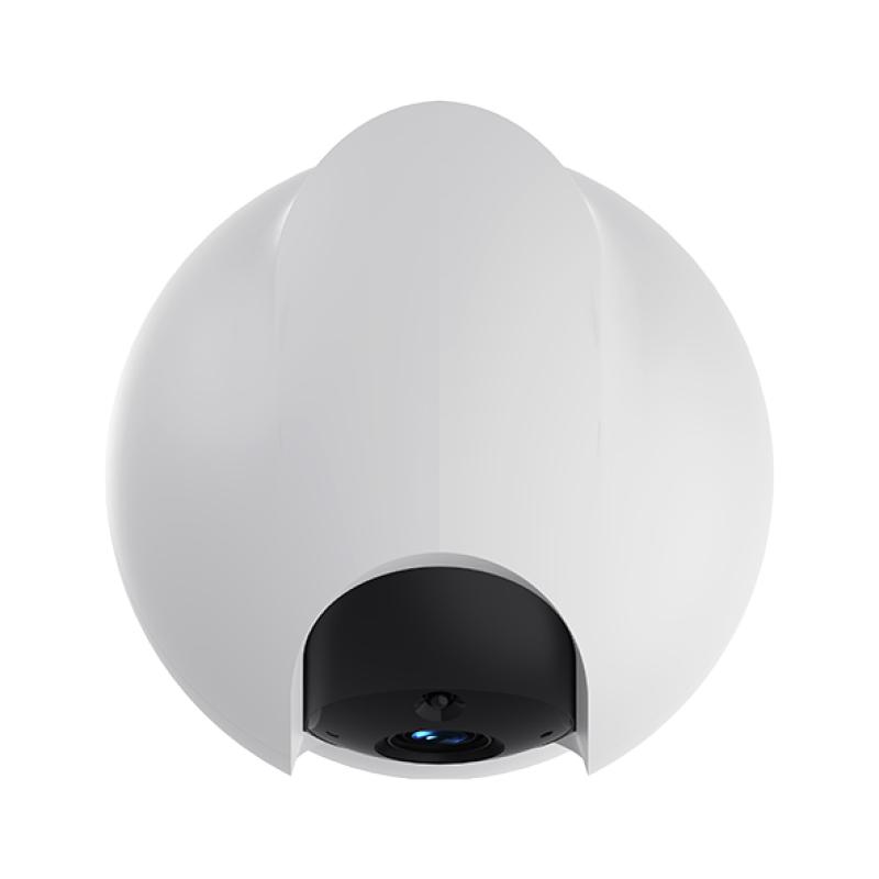 Hikvision DS-2CV2Q21G1-IDW 4mm 2MP (Full HD) - Caméra Dôme IP Intérieure Motorisée 360° WiFi Blanche - Vision Nocturne IR 10m - Audio Bidirectionnel - Détection Mouvement - Stockage MicroSD - Vidéosurveillance Pro