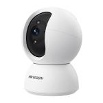 Hikvision DS-2CV2Q21G1-IDW 4mm 2MP (Full HD) - Caméra Dôme IP Intérieure Motorisée 360° WiFi Blanche - Vision Nocturne IR 10m - Audio Bidirectionnel - Détection Mouvement - Stockage MicroSD - Vidéosurveillance Pro