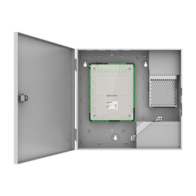 Hikvision DS-K2624X - Centrale de Contrôle d'Accès Réseau 4 Portes - Mémoire 200 000 Cartes & 600 000 Événements - Protocoles TCP/IP, RS-485 et Wiegand - Fonctions Anti-Passback et Interlock - Qualité Professionnelle B2B