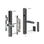 EZVIZ DL06 Pro - Serrure Connectée Biométrique Double Face - Double Scanner Empreinte Intérieur/Extérieur - Wi-Fi Direct - Code PIN, Carte RFID & Clé - Batterie Rechargeable - Sécurité Pro