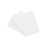 YGS Carte Mifare S70 Data Card - Carte à Puce RFID 13.56MHz - Mémoire 4Ko - Contrôle d'Accès & Stockage Données - Format ISO PVC Blanc Imprimable - Badge Sécurisé Pro