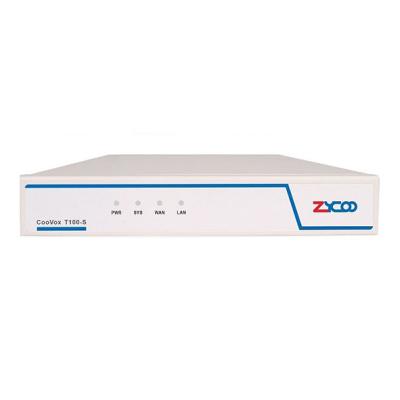 ZYCOO CooVox-T100-S (Sans Module) - Serveur IP-PBX Modulaire - 100 Utilisateurs / Extensions - 50 Appels Simultanés - Conférence jusqu'à 50 Participants - 2 Slots - Standard VoIP Pro