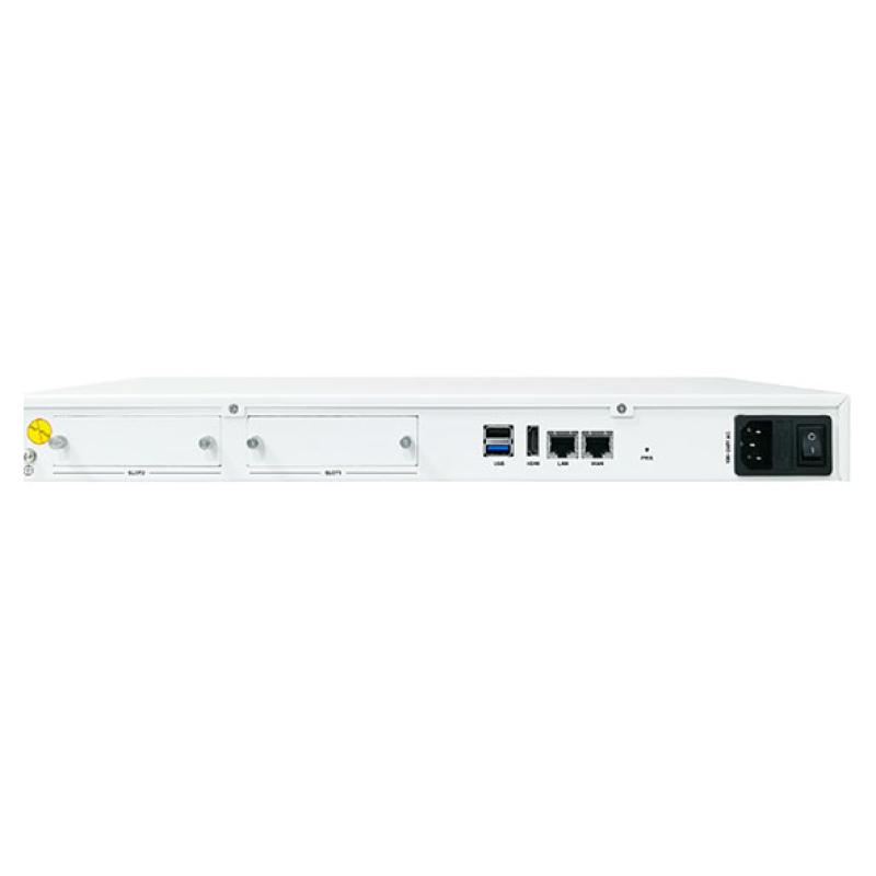 ZYCOO CooVox-T600 - Serveur IP-PBX Modulaire - 600 Utilisateurs / Extensions - 100 Appels Simultanés - 4 Slots d'Extension - Rackable 1U - Standard VoIP Entreprise Pro