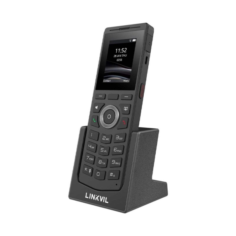 Fanvil LINKVIL W610D - Combiné DECT pour base Fanvil LINKVIL W710D - Téléphone IP - Écran couleur 2" (240 x 320) - Voix HD et réduction du bruit