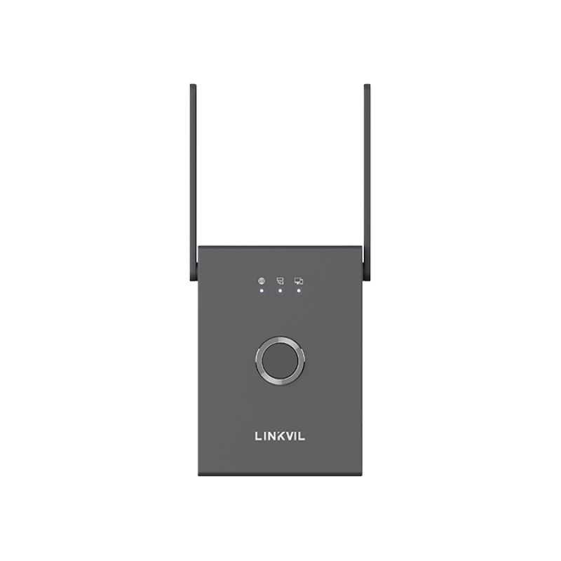 Fanvil Linkvil W710D DECT Station de base IP, 10 poignées d'appui, 20 comptes SIP - IP-DECT SIP - Couverture jusqu'à 50m à l'intérieur et 300m à l'extérieur, noir (Sans combiné)
