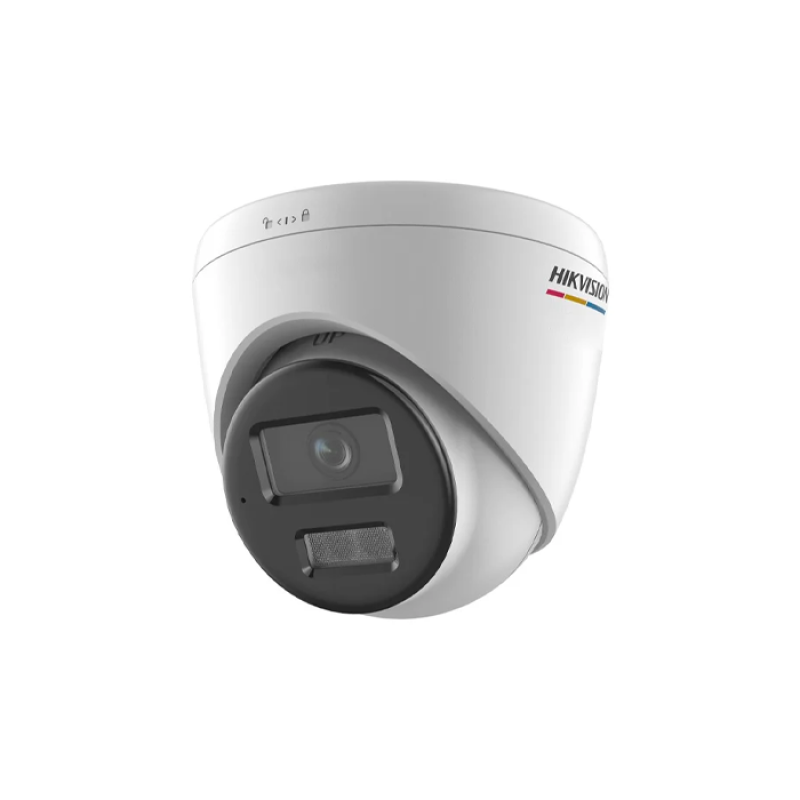HIKVISION DS-2CD1347G2H-LIUF/SRB 2.8MM -Caméra de surveillance 4MP ColorVu – Vision couleur 24/7, Détection personnes & véhicules, Lumière hybride intelligente, Alarme audio & stroboscope, IP67