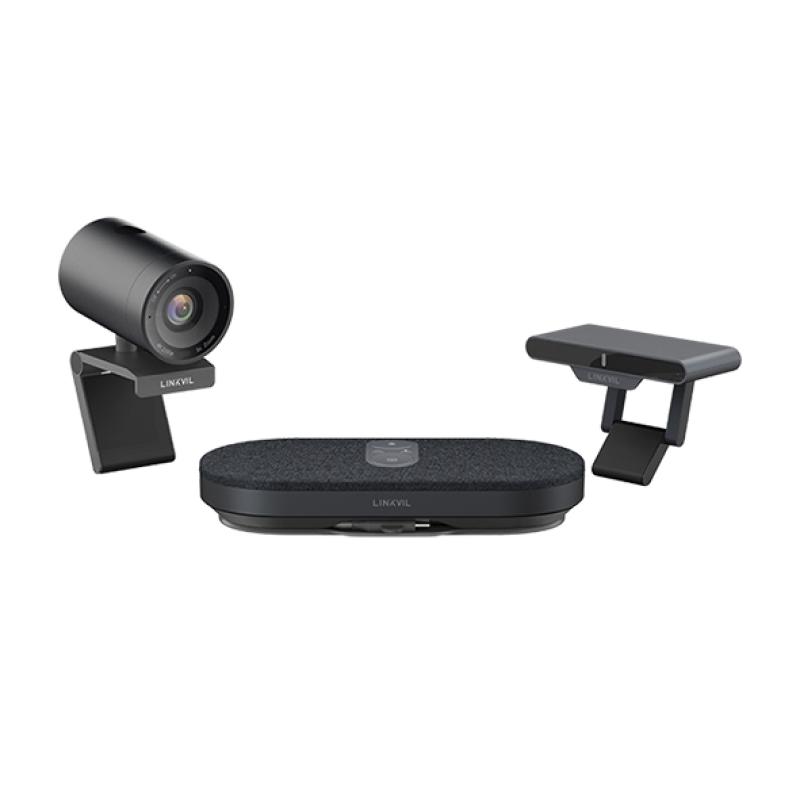 FANVIL CA400 | Système visio conférence avec caméra - Haut-parleur (8 microphones ) avec réduction de bruit et Webcam 4K
