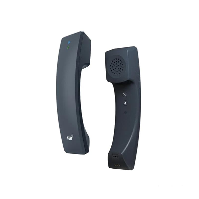 Combiné Bluetooth Sans Fil Yealink BTH58 pour Téléphones IP T58W et MP58 - Bluetooth 5.0 Haute Définition (HD) - Portée 10m & Autonomie 17h en Conversation - Remplacement Combiné Filaire pour Liberté de Mouvement - Noir