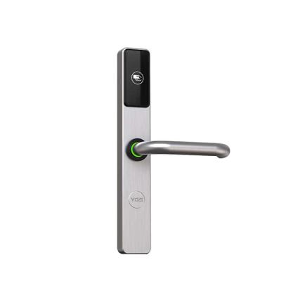 YGS-9939- Serrure électronique hôtelière - Ouverture par carte RFID - Design moderne acier inoxydable 304 résistant à la corrosion
