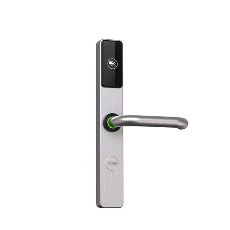 YGS-9939- Serrure électronique hôtelière - Ouverture par carte RFID - Design moderne acier inoxydable 304 résistant à la corrosion