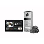 EZVIZ TP9 Pro - Visiophone connecté 4K - Déverrouillage par NFC Tap transformez votre smartphone en badge d'accès - Clavier physique - Détection intelligente