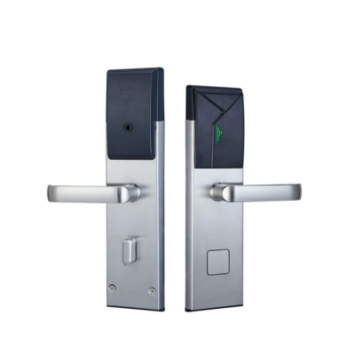 YGS-9962-S - Serrure HOTEL - Serrure connectée - Serrure électronique à technologie RFID avec facettes avant et arrière en acier inoxydable