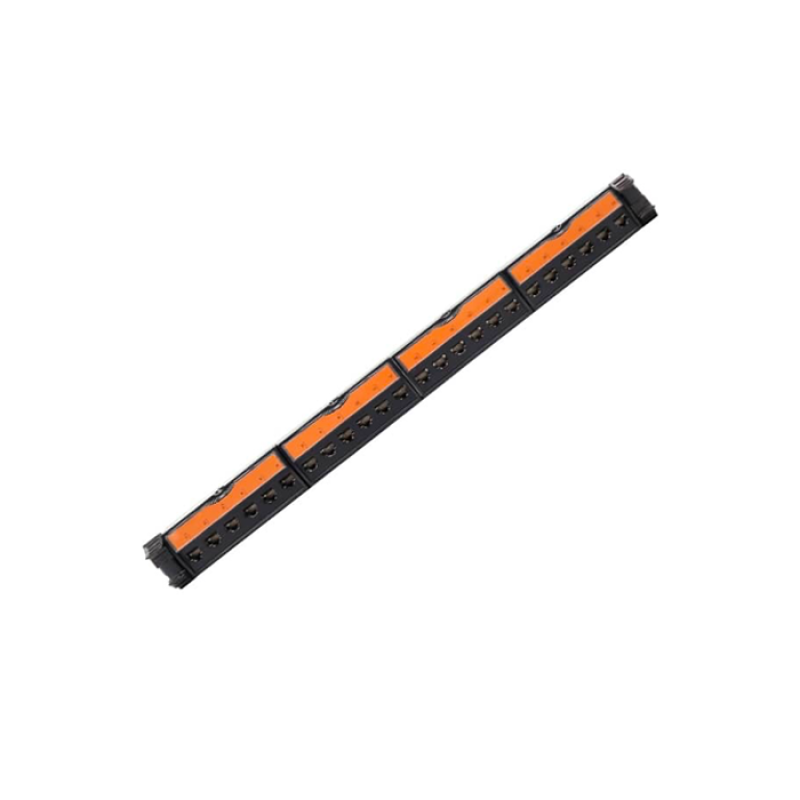 PANNEAU DE BRASSAGE 24 PORTS RJ45 blindé CAT6A FTP - 19"