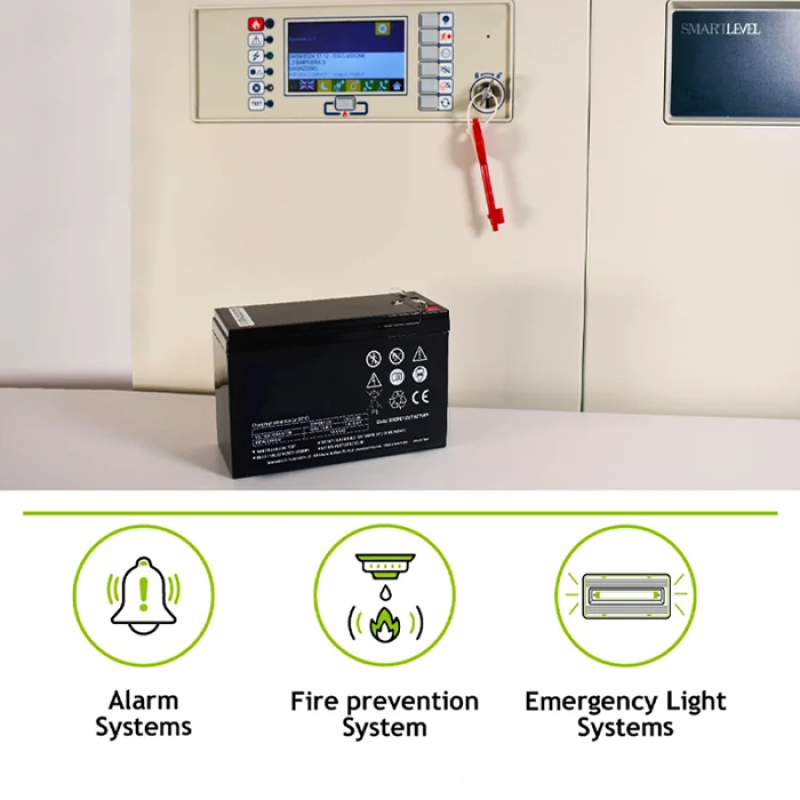 Batterie 12V 7Ah - Power Systems Store Batterie au plomb étanche 12 V Capacité 7Ah