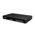 Yeastar S50 - Autocommutateur - Serveur VoIP - IPBX - pour 50 Utilisateurs, 25 Appels Simultanés, jusqu'à 8 Ports Analogiques, 8 Ports BRI, 4 Ports GSM, 50 Trunks VoIP, (Modules vendus séparément)
