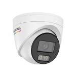 Hikvision DS-2CD1347G3H-LIU (2.8mm) - Caméra IP Turret 4MP ColorVu & Smart Hybrid Light 30m - Série H High-Frame - WDR 120dB - Micro Intégré - MicroSD 512Go - PoE IP67 - Vidéosurveillance Pro