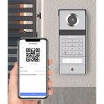 EZVIZ TP9 Pro - Visiophone connecté 4K - Déverrouillage par NFC Tap transformez votre smartphone en badge d'accès - Clavier physique - Détection intelligente