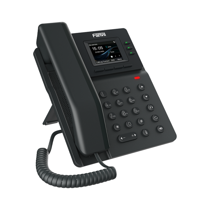 FANVIL V60W - Téléphone IP POE - Wifi & POE - 4 Lignes SIP - 6 Touches DSS - Bluetooth 5.4 - Ecran couleur LCD (sans alimentation)