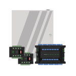 HIKVISION DS-K2708X Contrôleur d'accès - Prend en charge le contrôle à 8 portes. Il est formé de 2 modules d'accès DS-K2M002X, et d'un contrôleur d'accès à 4 portes - conception de câblage de redondance en aval RS-485.