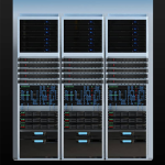 Bandeau électrique - Multi-prise Rackable 8 trou avec interrupteur 19" pour boite (baie) informatique - Port Type I