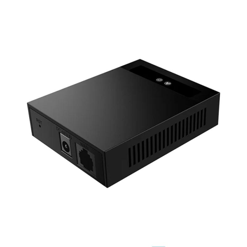 Convertisseur Ethernet sur 2-Fils Fanvil PN1 - Adaptateur Réseau IP pour Câblage Existant - Installation Plug & Play sans Travaux - Solution Économique pour Rénovation VoIP et Caméras IP - Déploiement Rapide & Efficace - Noir