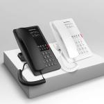 Téléphone IP Hôtelier Fanvil H4W Wi-Fi 6 (Dual Band) - Design Élégant sans Écran - 5 Touches de Service Programmables - Audio HD & PoE - Idéal Hôtels, Hôpitaux et Centres Commerciaux - Installation Wi-Fi Rapide & Sans Câble - Blanc