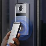 EZVIZ TP9 Pro - Visiophone connecté 4K - Déverrouillage par NFC Tap transformez votre smartphone en badge d'accès - Clavier physique - Détection intelligente