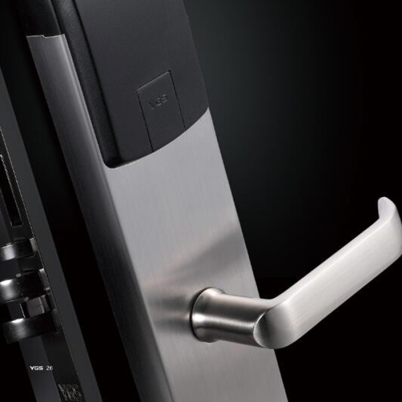 YGS-9936-S - Serrure HOTEL - Serrure connectée - haute sécurité carte rfid électronique sans fil pour serrure de porte d'hôtel