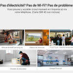 EZVIZ 2K 4G Caméra intérieure sans Fil +Batterie Externe, Mode AOV, Détection de Personne, Carte SD jusqu'à 512 Go (non incluse), Vidéo Time-lapse, Audio Bidirectionnel, design compacte, CB2 Kit Blanc