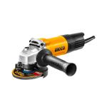 INGCO AG75028 - Meuleuse Angulaire Filaire 750W - Disque 115mm - 12000 tr/min - Broche M14 - Carter de Sécurité & Poignée Auxiliaire - Tronçonnage & Meulage Pro