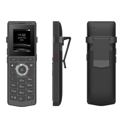 Fanvil LINKVIL W610D - Combiné DECT pour base Fanvil LINKVIL W710D - Téléphone IP - Écran couleur 2" (240 x 320) - Voix HD et réduction du bruit