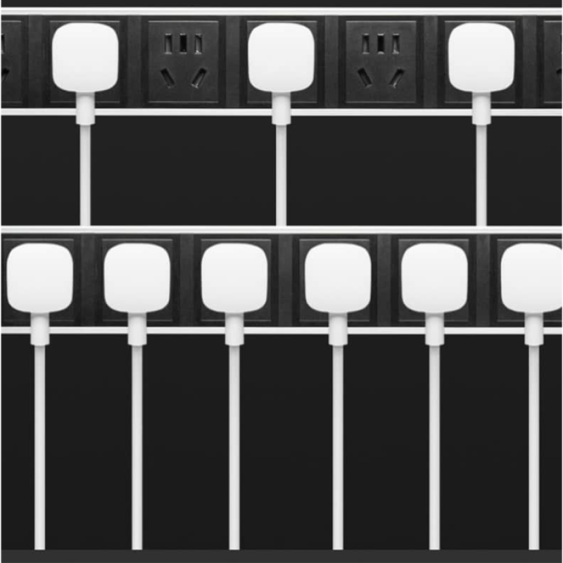 Bandeau électrique - Multi-prise Rackable 8 trou avec interrupteur 19" pour boite (baie) informatique - Port Type I