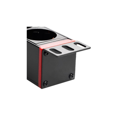 BOFFAC - PDU - Bandeau électrique - Multi-prise Rackable 8 trous avec interrupteur EU 19" pour boite (baie) informatique - Norme internationale