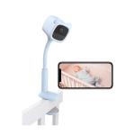EZVIZ BM1 - Babyphone alimenté par batterie avec technologie d’intelligence artificielle, Lecture automatique d’une musique apaisante/ Détection des pleurs / Alertes hors du berceau / Entendez et parlez à votre enfant