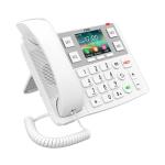Téléphone IP Fanvil X305 Senior - Grandes Touches & Écran Couleur 3.5" - Wi-Fi Dual Band & PoE - Compatible Bouton Urgence 433MHz - 2 Lignes SIP & Audio HD - Idéal Maison de Retraite, Hôpital et EHPAD - Noir