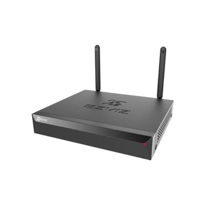 EZVIZ X5S 4W - NVR 4 canaux 5MP sans fil avec sorties HDMI et VGA - Portée du Wi-Fi jusqu'à 100m