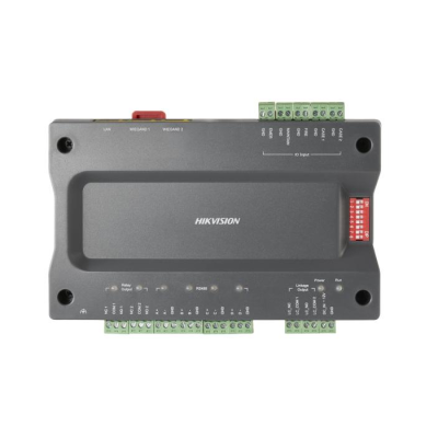 HIKVISION DS-K2210 Contrôleur principal d'ascenseur - 5 sorties relais - Contrôle les autorisations de 128 étages