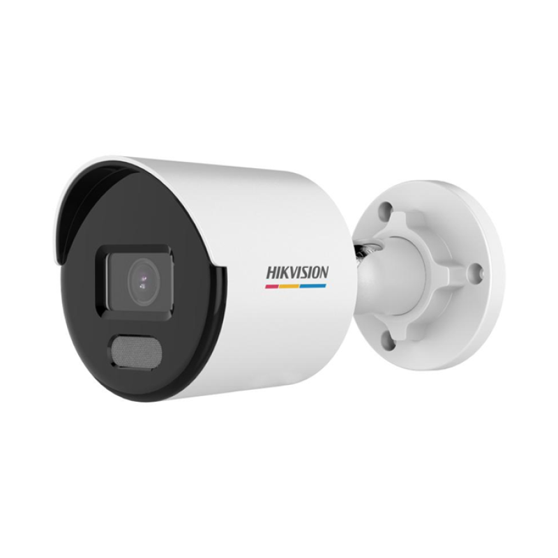 Hikvision DS-2CD1067G2-LUF 2.8MM – Caméra de Surveillance 6 MP IP Réseau ColorVu Bullet Fixe Varifocal ColorVu & Audio - Imagerie colorée 24h/24 et 7j/7 - Résistant à l'eau et à la poussière (IP67) micro SD (carte mémoire)