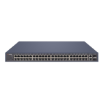 HIKVISION DS-3E1552P-SI - Switch - Commutateur POE intelligent Gigabit 48 ports - Gigabit PoE, 2 ports Gigabit RJ45, 2 ports fibre optique