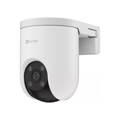 EZVIZ H8c 3MP - 4G [puce] - (Pas Wi-Fi - Caméra Filaire, pas de batterie - Caméra de Surveillance Extérieure, jusqu'a 30 m - Défense active avec Siren et Strobe Light 2 - Détection humaine / de la forme du véhicule alimenté par l'IA
