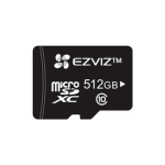 EZVIZ Carte Micro SD 512Go, Carte Mémoire microSDHC, Vitesse de Lecture Allant jusqu'à 90MB/S, Classe 10, U3, UHS-I