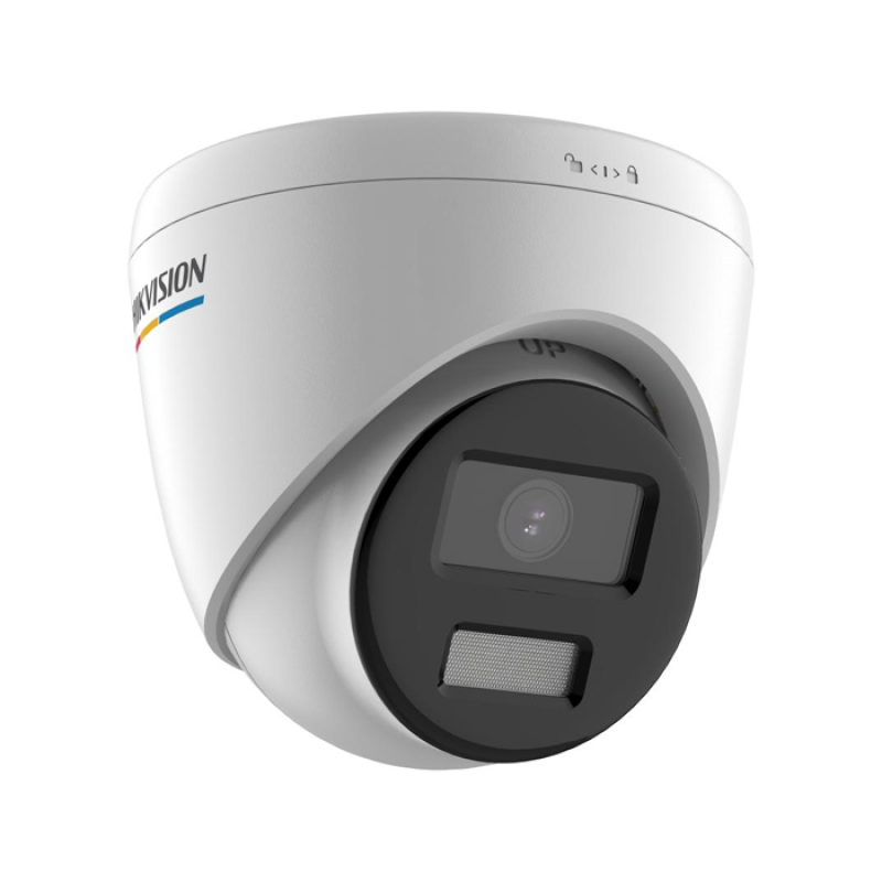HIKVISION DS-2CD1327G2H-LIU 2.8mm - Camera IP - Dome (Tourelle) 2MP ColorVu Smart Hybride & Audio -Résistant à l'eau et à la poussière (IP67)