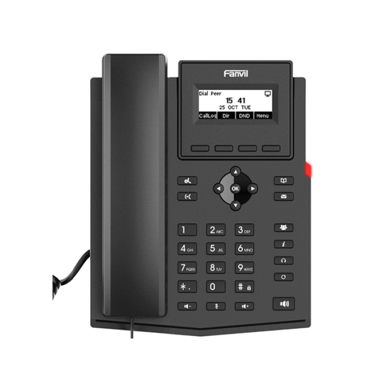FANVIL X301W - Téléphone IP POE & WI-Fi - 2 Lignes SIP