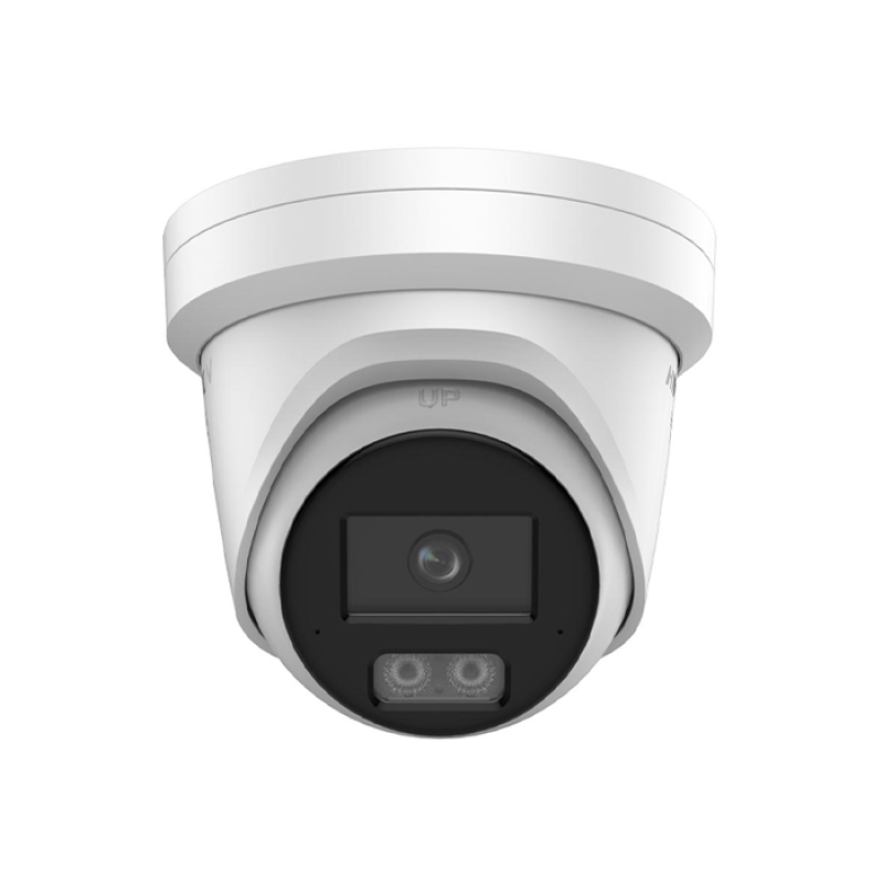 Hikvision DS-2CD2387G3-LI2UY 2.8mm - Caméra de Surveillance - Caméra IP hybride intelligente 8 MP avec tourelle fixe ColorVu& Audio - Imagerie colorée 24h/24 et 7j/7 IR