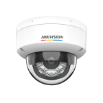 HIKVISION DS-2CD1167G2H-LIU 2.8mm - Caméra de surveillance - Caméra IP dôme fixe ColorVu 6 MP avec éclairage hybride intelligent - Résistant à l'eau et à la poussière (IP67) - micro SD (carte mémoire) et au vandalisme (IK08)