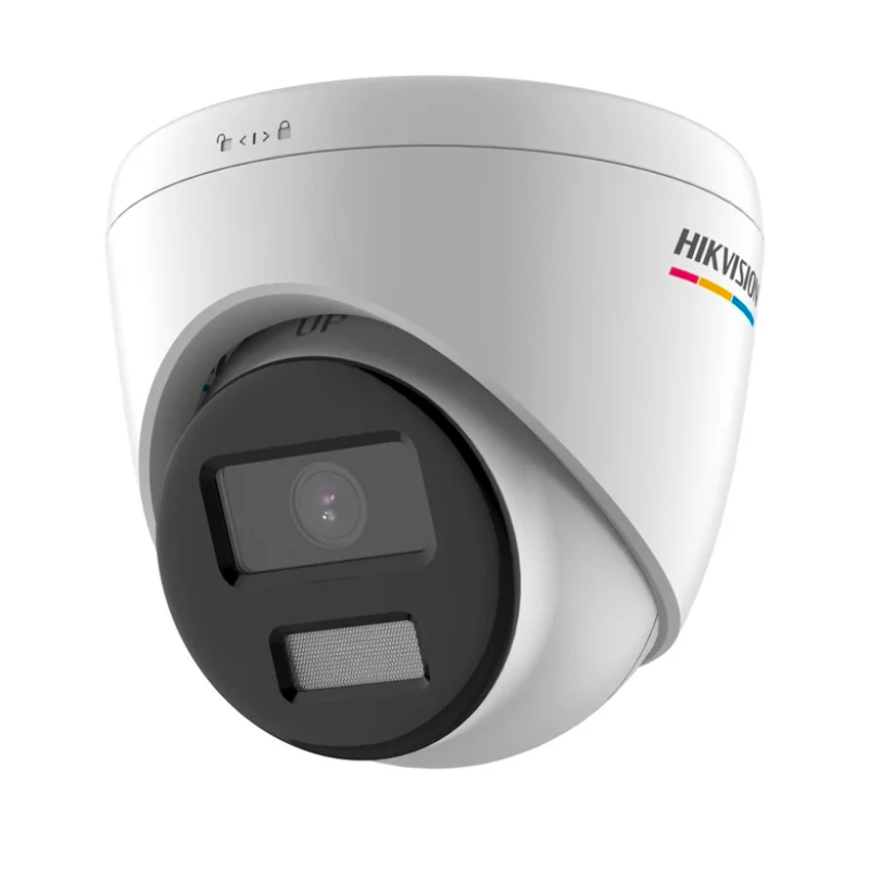 HIKVISION DS-2CD1327G2-LUF 2.8mm - Camera IP - Dome ( Tourelle ) 2MP ColorVu & Audio -Résistant à l'eau et à la poussière (IP67) - micro SD (carte mémoire)