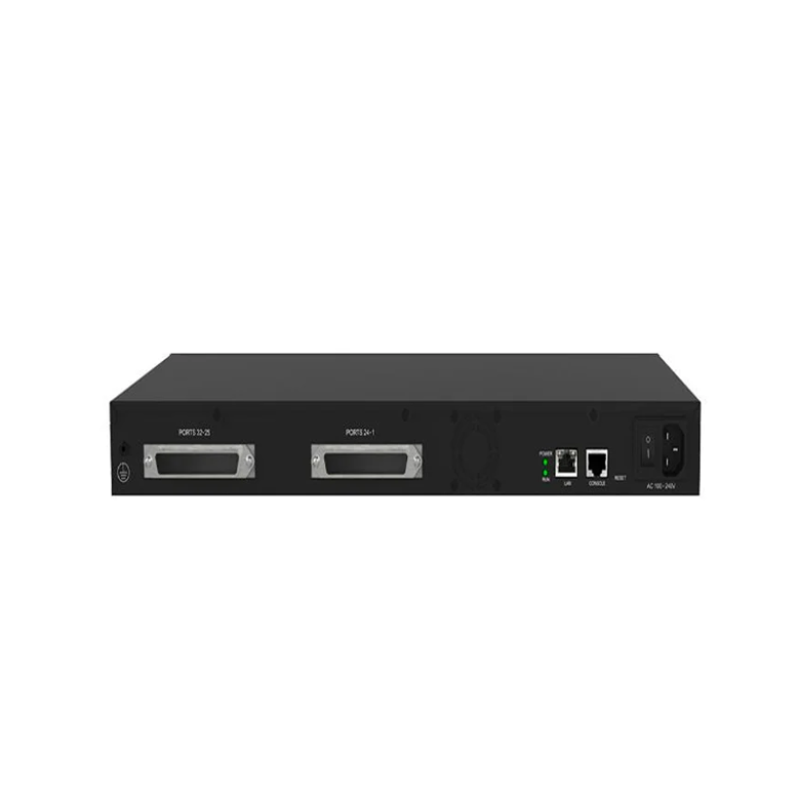 Yeastar TA3200 - Passerelle Analogique VoIP - 32 Ports FXS - Adaptateur téléphonique analogique avec 32 ports FXS, pour convertir la ligne analogique en réseau IP