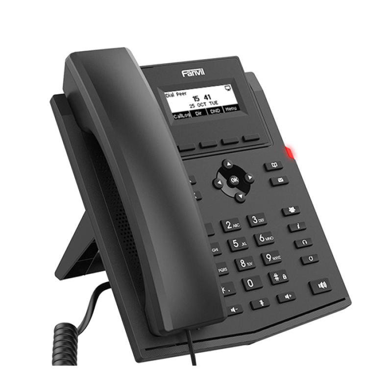 FANVIL X301P - Téléphone IP POE - interphone pour maison et bâtiment - touche pour ouverture de porte - 2 Lignes SIP